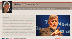 Desktop Screenshot of michaelthompson-phd.com